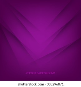 purple background for posters and billboards with shadow strips of paper rectangles