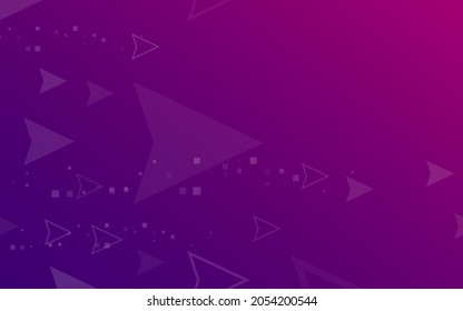 purple background, random minimalist abstract illustration vector for logo, card, banner, web and printing.