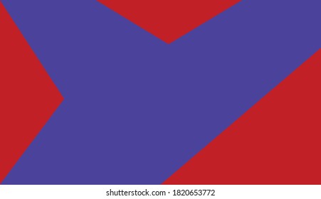 Purple Background  with Red Traingles Shapes Design Vector Wallpaper