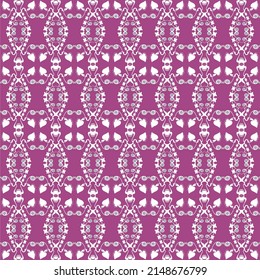 violetter Hintergrund mit mehrfarbigem abstraktem Stammmuster