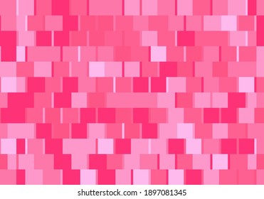 violetter Hintergrund quadratisch abstrakte nahtlose Rechteck Design geometrisch. Vektorgrafik