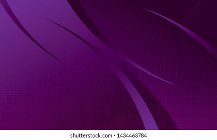 purple background with stripes and dots