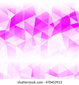 purple background transparent triangles. polygonal design. vector illustration. for the design of your business plans, presentations, wallpapers