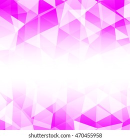 purple background transparent triangles. polygonal design. vector illustration. for the design of your business plans, presentations, wallpapers