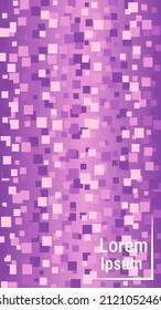 Purple background using random cubes
