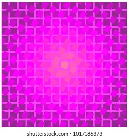 Purple background. Various patterns