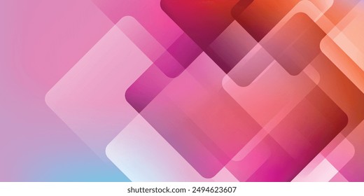 Purple background in vector illustration with glow and lights.