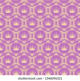 Purple background vintage wallpaper texture vector image