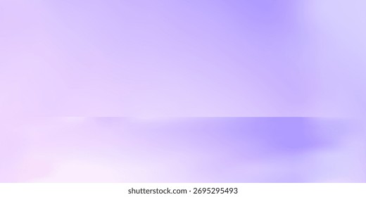 Pared de fondo púrpura Sala de estudio con focos, sombra en el piso. Espectáculo de escenario de fondo violeta oscuro vacío con luz de neón para la presentación del producto, soporte de podio de exhibición de hiedra 3D de Vector 