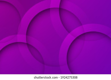 fondo morado. fondo de círculo 3d abstracto.