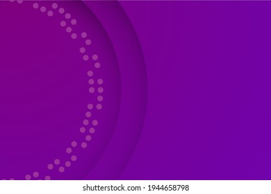 fondo morado. Resumen del fondo de la capa de recorte de 3d de círculo.