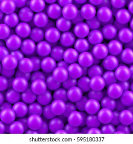 Purple balls background.