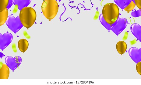 Purple baloons on the upsteirs with clear path isolated . illustration of beautiful, candy,