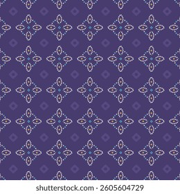 Purple Bandhani Texture Abstract Vector