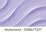 Purple berry yogurt or soft liquid ice cream surface texture with curve waves. Realistic 3d vector background of sweet milky dessert or cosmetic gel. Smooth pudding, dairy mousse or creme lotion.