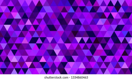 Purple BG with Triangles. Dark Violet Pattern