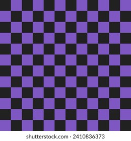 Purple and black checker pattern. checker seamless pattern vector. checker pattern. Decorative elements, floor tiles, wall tiles, bathroom tiles, swimming pool tiles.	