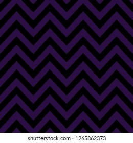 Purple and black chevron decorative pattern 