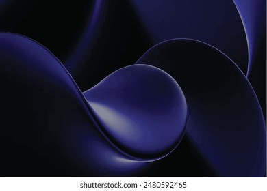 Purple, black color combination abstract type of gradient background design.