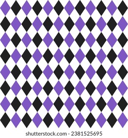 Purple and black diamond. diamond pattern. diamond pattern background. diamond background. Seamless pattern. for backdrop, decoration, Gift wrapping