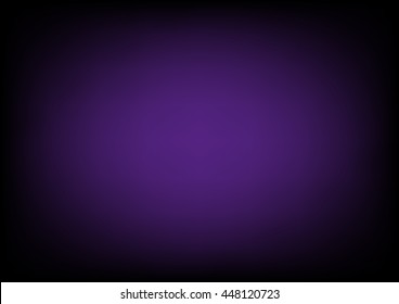Purple Black Gradient Blur Empty Space Background. Vector Illustration