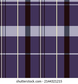 Purple Black Grey Plaid Pattern