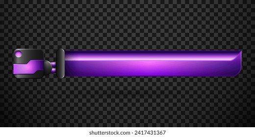 Tercer cartel de tema inferior morado y negro para transmisión de pantalla de video y título de titular de noticias de última hora