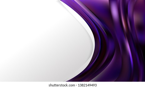 Purple and Black Wave Business Background