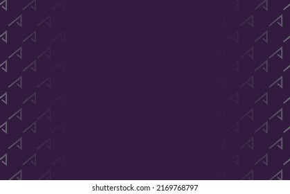 Fondo morado en blanco con patrón de icono de contorno de indicador. Fondo con espacio de copia. Adecuado para tarjetas, banners, portadas, fondos y fondos de pantalla.