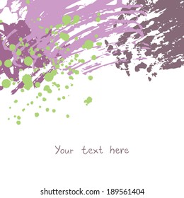 purple blots and spots background