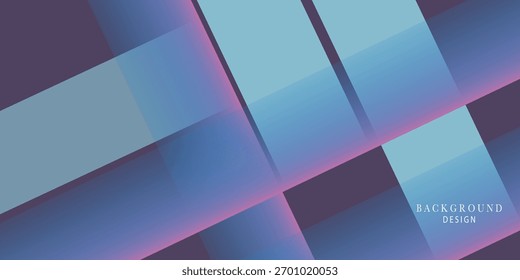 Um plano de fundo roxo e azul com forma geométrica