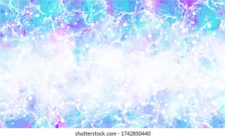 Purple blue background watercolor. Purple blue splash watercolor. Water color backdrop. Purple blue background watercolor. Colorful Abstract Purple blue splash watercolor on white background.