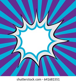 purple Blue burst background