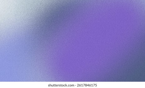Purple and blue color modern grain noise texture light effect.