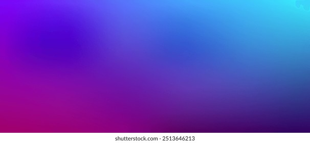 vetor de plano de fundo suave gradiente azul púrpura ciano