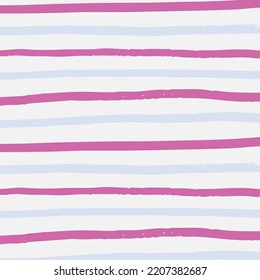 Purple Blue Doodle Thick Stripe Pattern