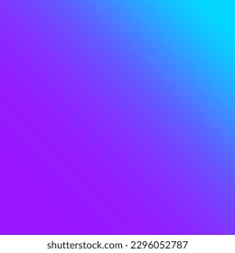 purple blue gradient background. Funky pattern. Dreamy pink color. Pastel color. Neon wallpaper. Vector illustration.