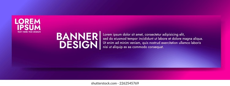 purple Blue Gradient Banner Template. Modern background design. fluid background. liquid color.Fit for website, banners, wallpapers, brochure, posters