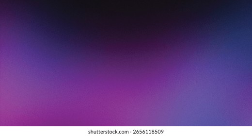Roxo e azul gradiente plano de fundo plano de fundo abstrato suave transição de luz com bordas escuras superfície de brilho suave para design digital de papel de parede ou fundo de movimento futurista vibrante em estilo moderno