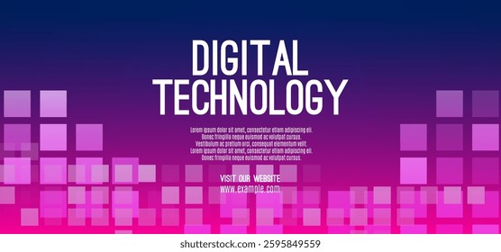 Purple blue gradient technology digital speed connect background, abstract pink cyber information communication, innovation future tech data, internet network connection, Ai big data line illustration