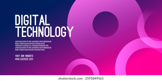 Purple blue gradient technology digital speed connect background, abstract pink cyber information communication, innovation future tech data, internet network connection, Ai big data line illustration