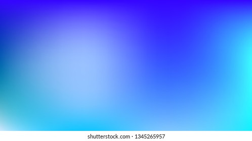 Purple Blue Gradient Vibrant Dreamy Vector Background. Neon Color Overlay, Sunrise, Sunset, Sky, Water Design Element. Luxury Dreamy Holograph Unfocussed Texture. Digital Minimal Gradient Paper Teal