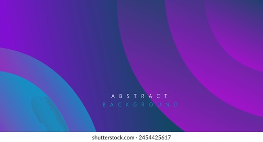Purple and blue gradient wave modern background for corporate concept, template, poster, brochure, website, flyer design. Vector illustration