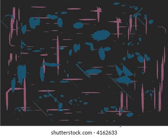 purple and blue grunge splotchy vector background