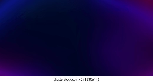 Purple blue light leak effect background. Film bokeh flare overlay. Vintage neon photo filter texture template. Exposed photography wallpaper. Abstract blur ultraviolet gradient backdrop. Vector