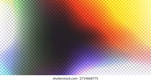 Fondo de efecto de fuga de luz azul púrpura. Superposición de bengala de bokeh de película. Plantilla de textura de Filtrar de fotos de neón de Antiguas. Fondo de pantalla de Fotografía expuesto. Fondo de gradiente ultravioleta de desenfoque Abstractas. Vector