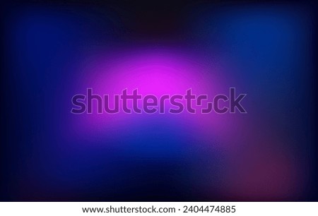 a purple and blue light is shown in a dark black background vector illustration design, neon light background color color lens flare