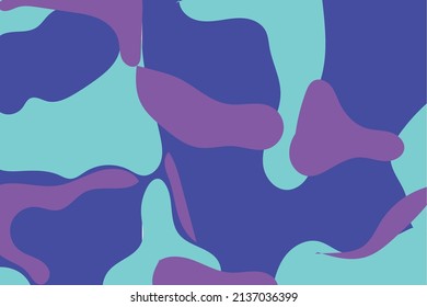 purple blue random shapes abstract background dark vibes