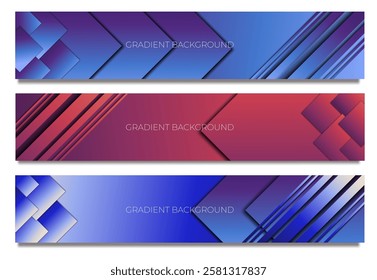 purple, blue and red abstract geometric pattern background with overlay line texture for business brochure cover design collection with overlay shape with shadow