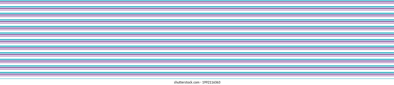 Purple and blue stripes seamless pattern. Minimalist and childish design for fabric, textile, awallpaper, bedding, swaddles toys or gender-neutral apparel.